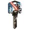 Hillman HILLMAN Star Wars Darth Vader House/Padlock Universal Key Blank KW1/10 Single, PK5 94858 - alternate 4